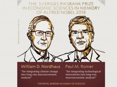 Nordhaus, Romer get Nobel Prize in Economics