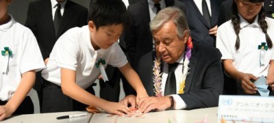 Nagasaki is â€˜a global inspirationâ€™ for peace, UN chief says marking 73rd anniversary of atomic bombing