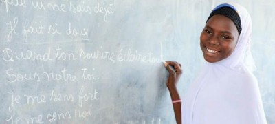 Children in Lake Chad Basin attend school with help from UN-backed fund