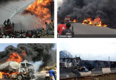 Nigeria: Oil tanker explosion kills 9