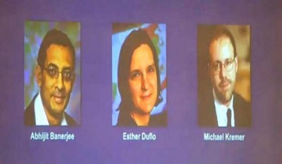 Indian-American economist  Abhijit Banerjee, two others win Nobel Prize in Economics