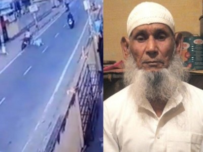 70-year-old man dies as speeding bike hits him