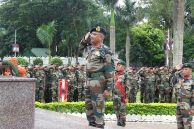 Gajraj Corps celebrates its 57th Raising Day in Assam's Tezpur