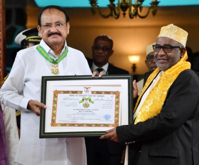 India and Comoros sign MoUs on Defence Cooperation, health, culture and arts