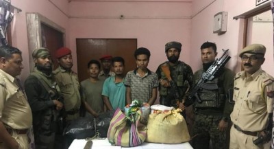 Indian army-police apprehend three newly recruited NDFB cadres along Indo-Bhutan border, recovered arms-ammu