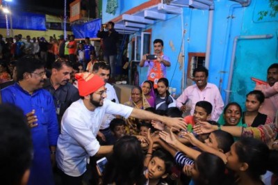 Shiv Sena leader Aditya Thackeray to file nominations from Worli today