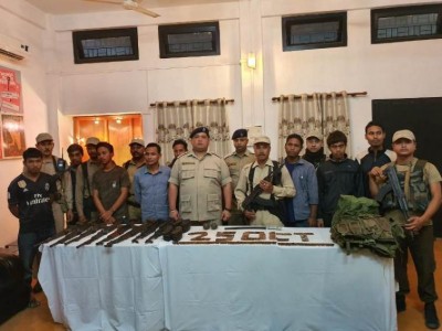 Six ULFA-I militants surrender with arms in Assamâ€™s Tinsukia district