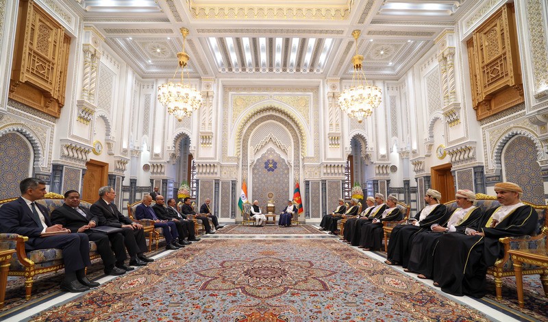 In Images: PM Modi meets Oman’s Sultan in Muscat