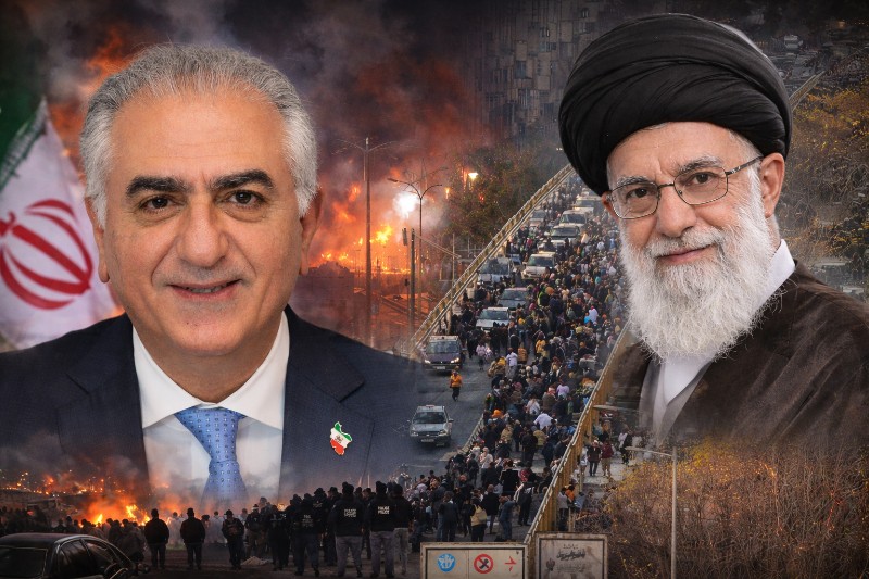 Iran protests intensify as ousted Shah’s son Reza Pahlavi calls for city takeovers and death toll rises.