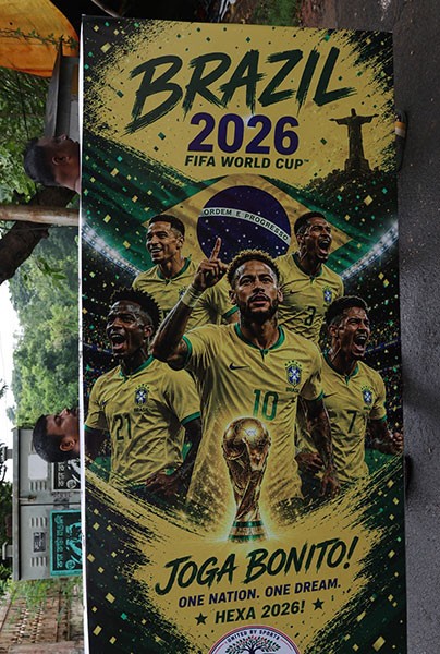 In Images:  Kolkata football enthusiasts transform fan zone with vibrant World Cup celebrations