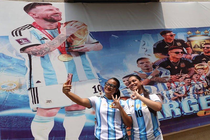 In Images: Messi's hat-trick sparks jubilant celebrations in Kolkata as Argentina rout Algeria 3-0