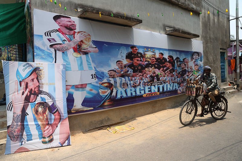 In Images: Messi's hat-trick sparks jubilant celebrations in Kolkata as Argentina rout Algeria 3-0