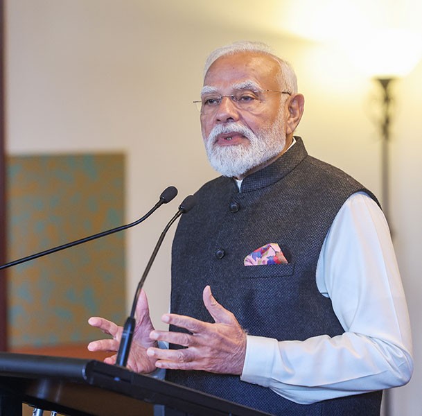In Images: PM Modi addresses joint press statement with Australian PM in Melbourne