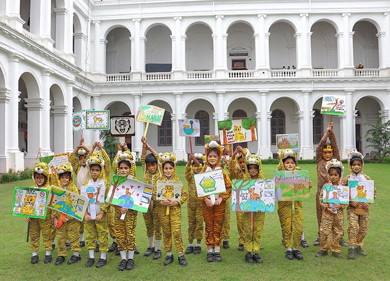 Indian Museum Kolkata celebrates International Tiger Day