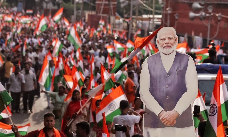 In Images: Suvendu Adhikari leads BJP's tiranga rally, urges Bengal to join 'Har Ghar Tiranga' campaign