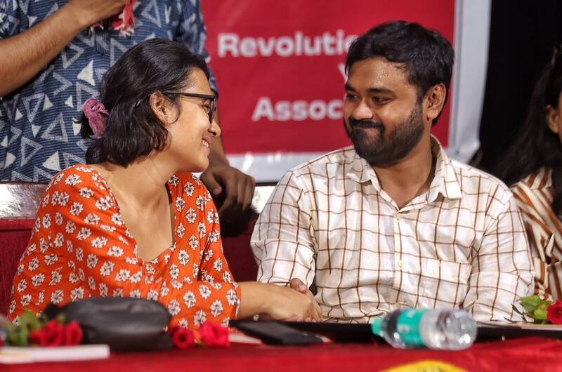 In Images: AISA National President Neha Bora attends panel discussion in Kolkata