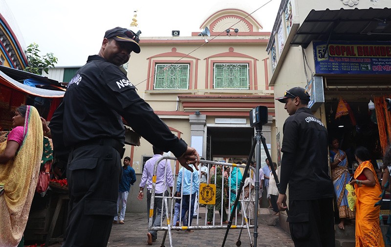 NSG conducts operational reconnaissance at Kolkata's Kalighat temple