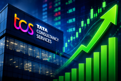TCS shares jump over 4%! Investors cheer strong FY27 start