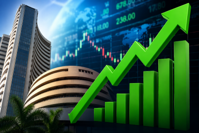 Stock Market opens with a bang! Sensex soars 350+ points, Nifty races ahead