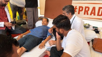 Jantar Mantar Protest: Cops remove Sonam Wangchuk from protest site, admitted to hospital
