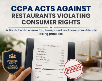 Restaurants can't force you to pay service charge: CCPA now takes action against over 40 eateries