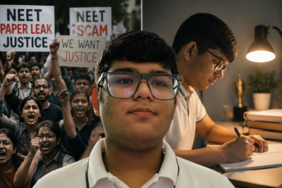 'Why go to protest when I could study and improve my score?': NEET re-test topper on ignoring the negativity