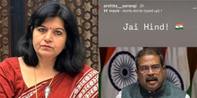 'Don't bother, I won't delete': BJP MP Aparajita Sarangi's daughter on viral post after Dharmendra Pradhan's exit