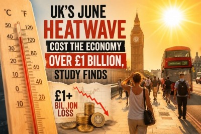 Britain's scorching June heatwave wiped out more than £1 billion in just weeks