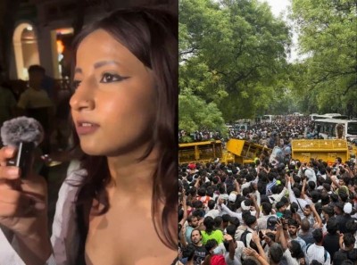 25-year-old woman booked for expletives against PM Modi at CJP protest