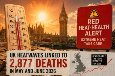 Scorching summer horror: UK's heatwaves linked to 2,877 deaths in just weeks