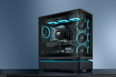 ASUS unveils Prime AP304 PC case with panoramic curved glass and ARGB lighting. All details here