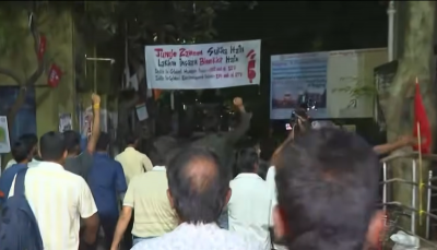 Jadavpur University erupts at midnight: ABVP-Left student groups clash over meeting, BJP-CPI(M) leaders trade barbs