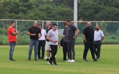 In Images: Brazil football delegation inspects Salt Lake Stadium in Kolkata