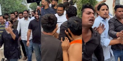 CJP school tour turns chaotic in Jaipur: Cars vandalised, stones pelted as Ashutosh Ranka alleges BJP ‘goons’ attack
