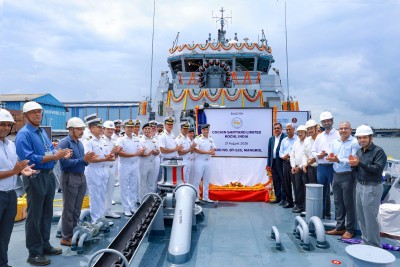 Indian Navy gets major boost as indigenous anti-submarine warfare ship ‘Mangrol’ delivered