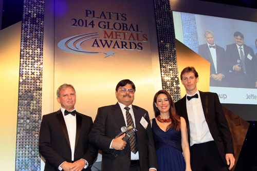 SAIL Chairman awarded 'CEO of the Year' at Platts
