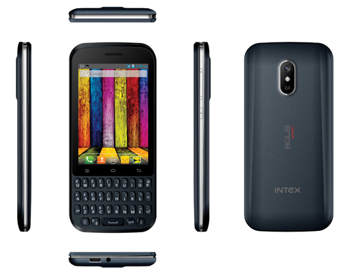  Intex launches Touch & Type smartphone
