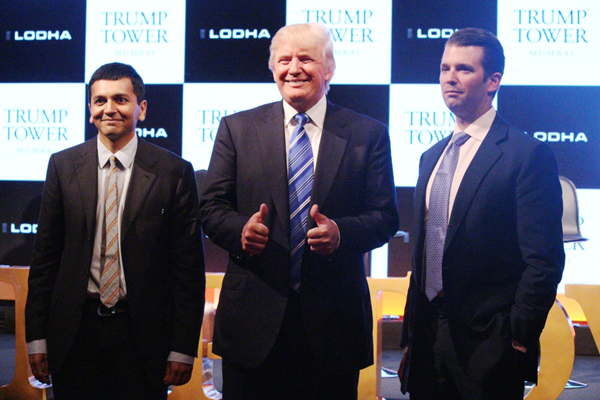 Donald Trump launches Trump Tower Mumbai with Lodha Group