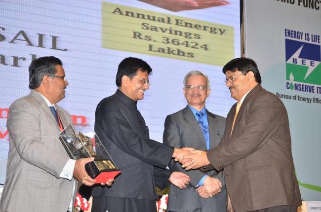 SAIL wins National Energy Conservation Award 