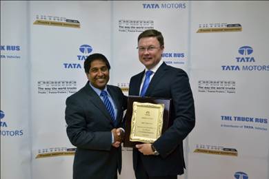 Tata Motors appoints TML TRUCK RUS as new distributor in Russia