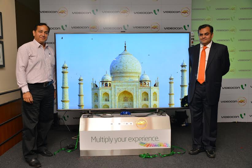Videocon unveils 4K ultra high definition smart TV 