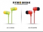 Advent introduces its uber cool range of earphones the Echobudz