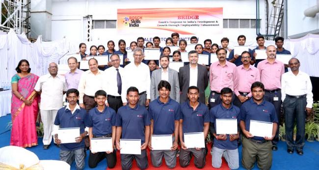 Bosch marks graduation of over 1,000 underprivileged youth