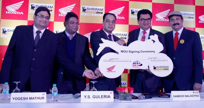 Honda joins hands with Shriram Automall