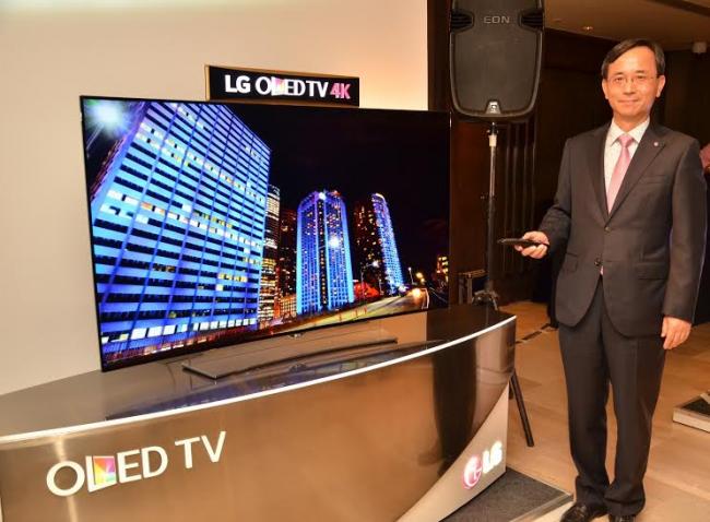 LG Electronics launches the 4K OLED television in India