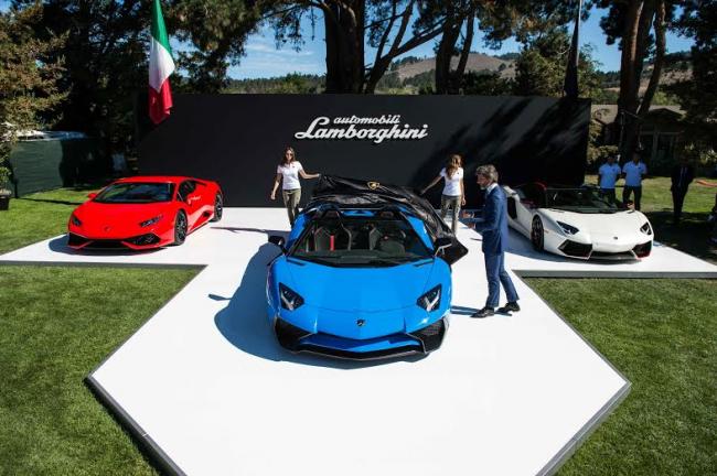 Lamborghini Aventador LP 750-4 Superveloce Roadster makes global debut in California