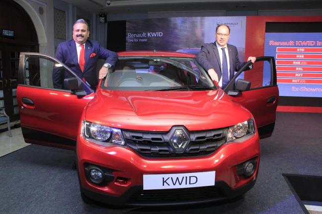 Renault India launches Renault KWID