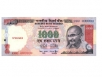 Rs. 1000 notes to reappear in new design : Government