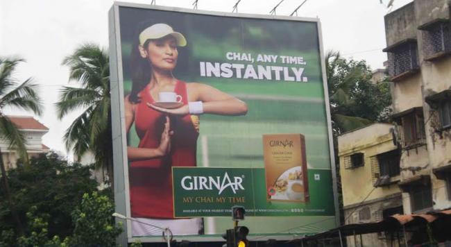Global Advertisers crafts outdoor campaign for Girnar Tea