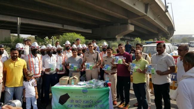 Dettol partners with Gurgaon Traffic Police to spread awareness around rising pollution